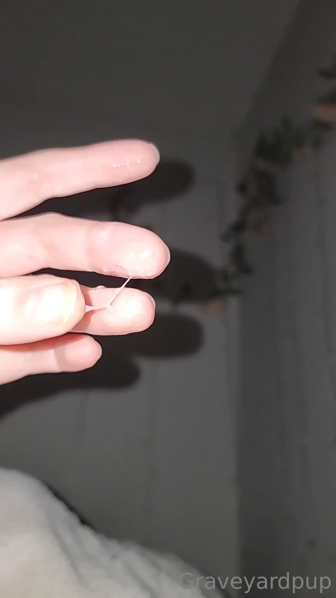 When you don t have any sex partners so you have to take things into 