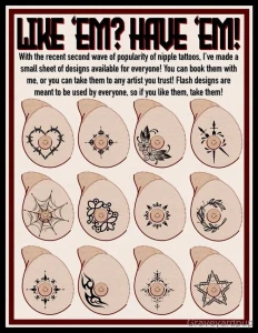 Yall willing to help a little lady raise funds for nipple tattoos i m