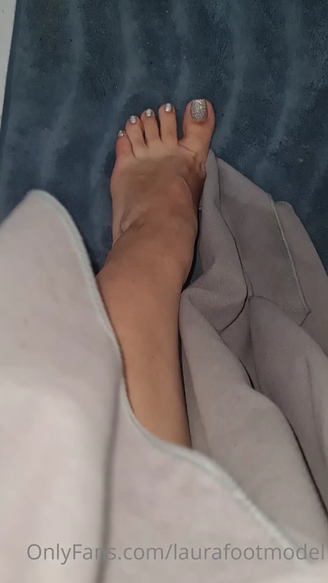 A quick shower to my feet 