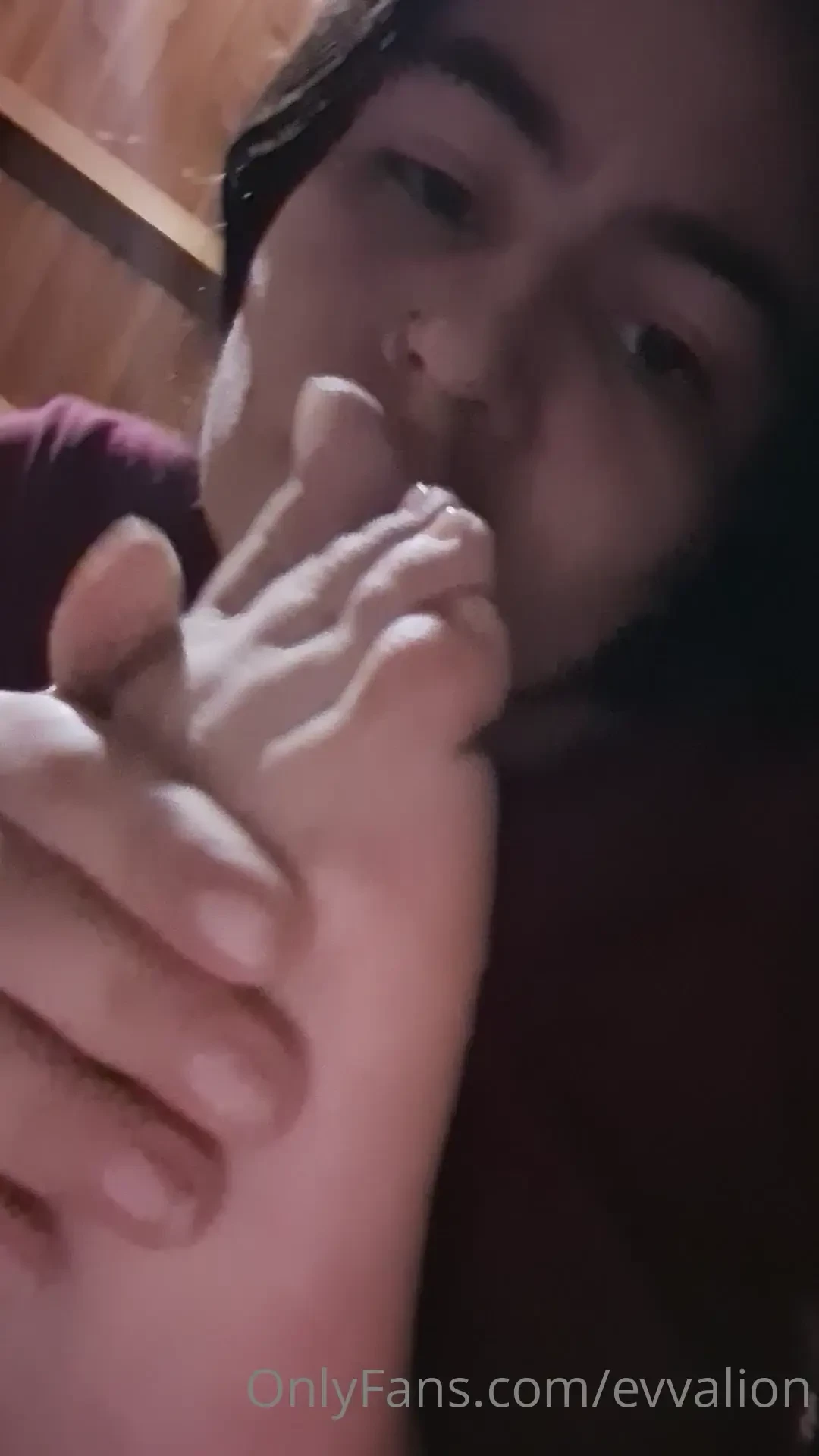 I get little crazy when i suck my big toe 