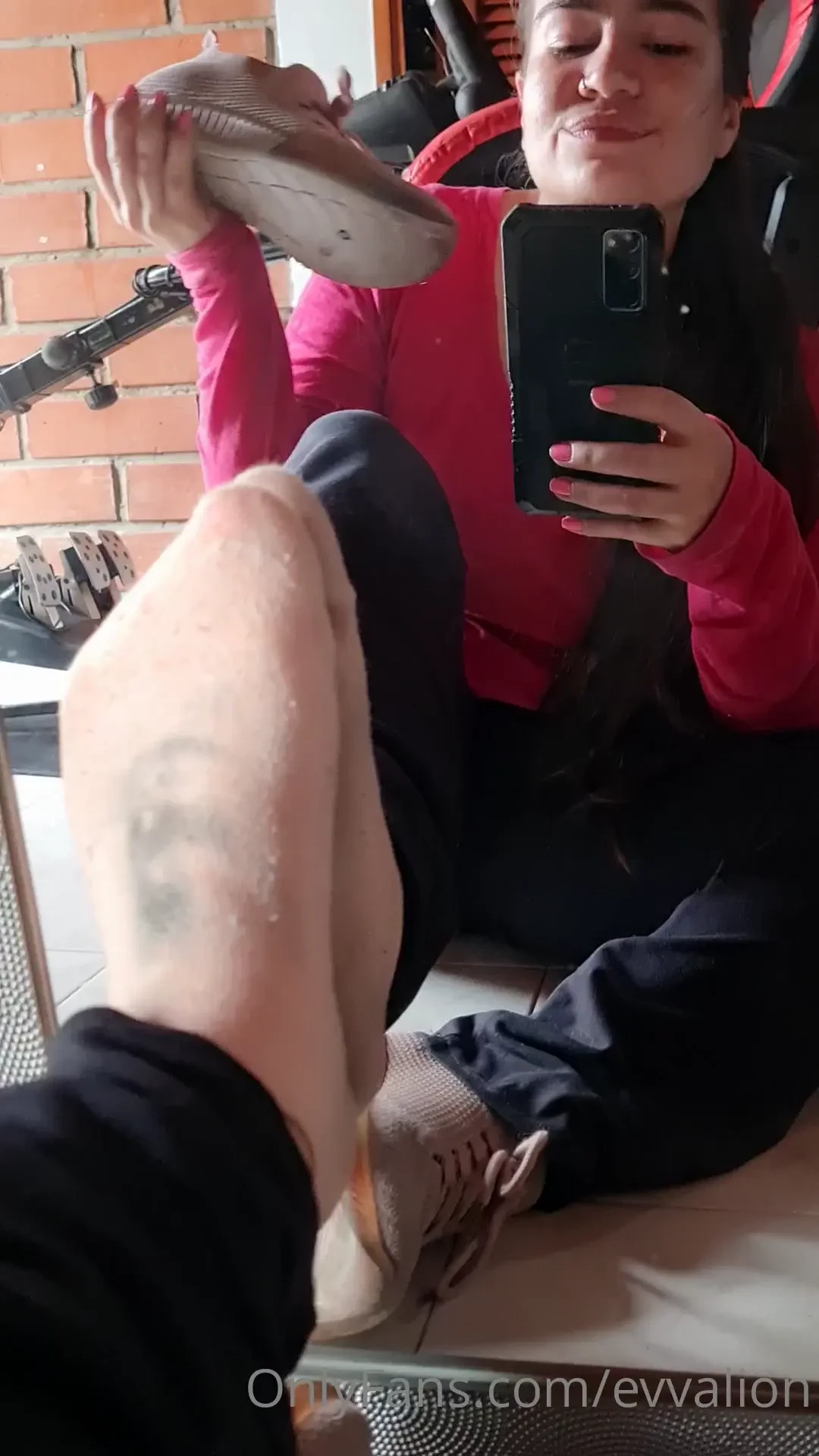 Sunny morning means sweaty socks 