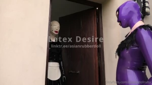 House of latex desire -part 1 arrived to the house of latex-desire the