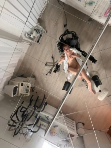 Heute kleine trainingsstunde in der fetisch-lofts-klinik today a