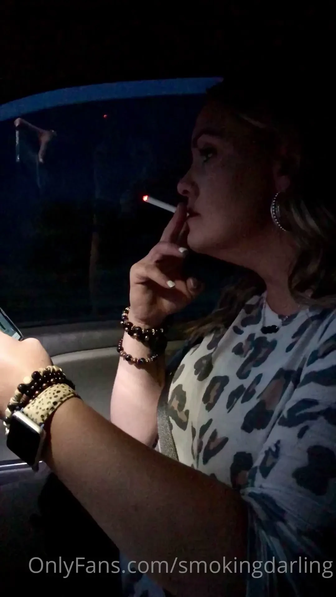 Sunday evening drive in the storms 