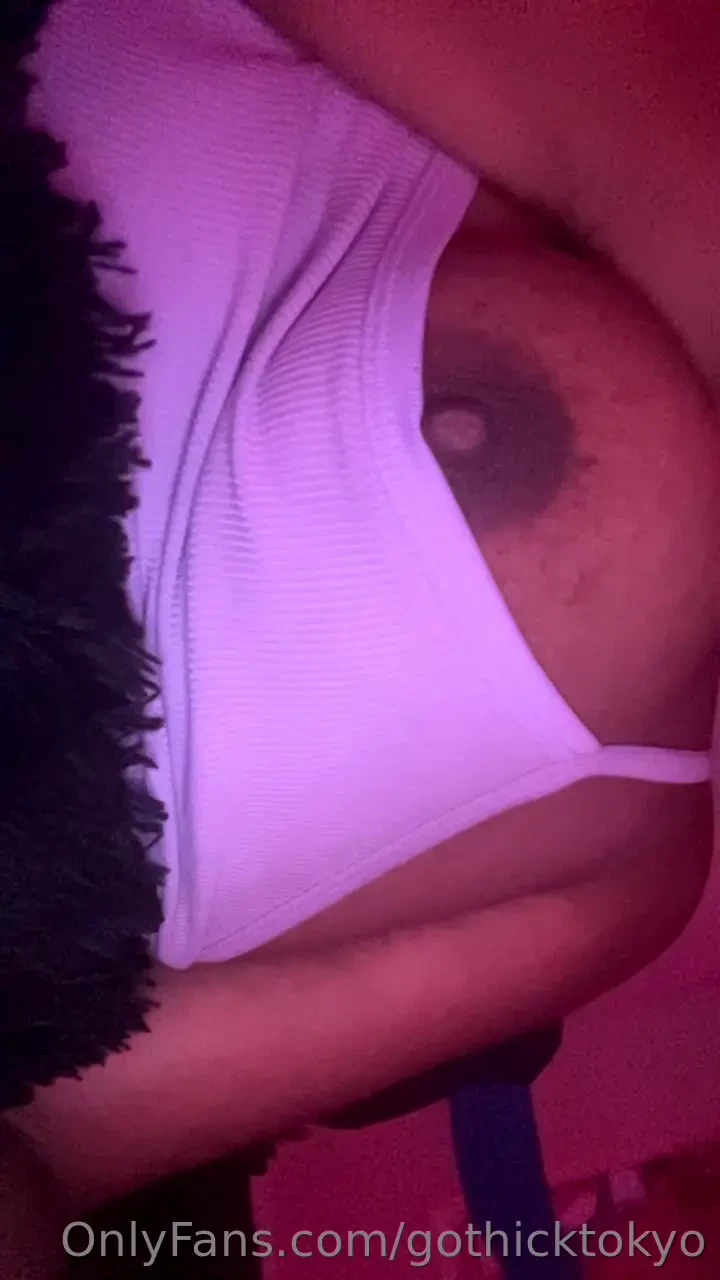 On my so boobs are extra sensitive n bigger 