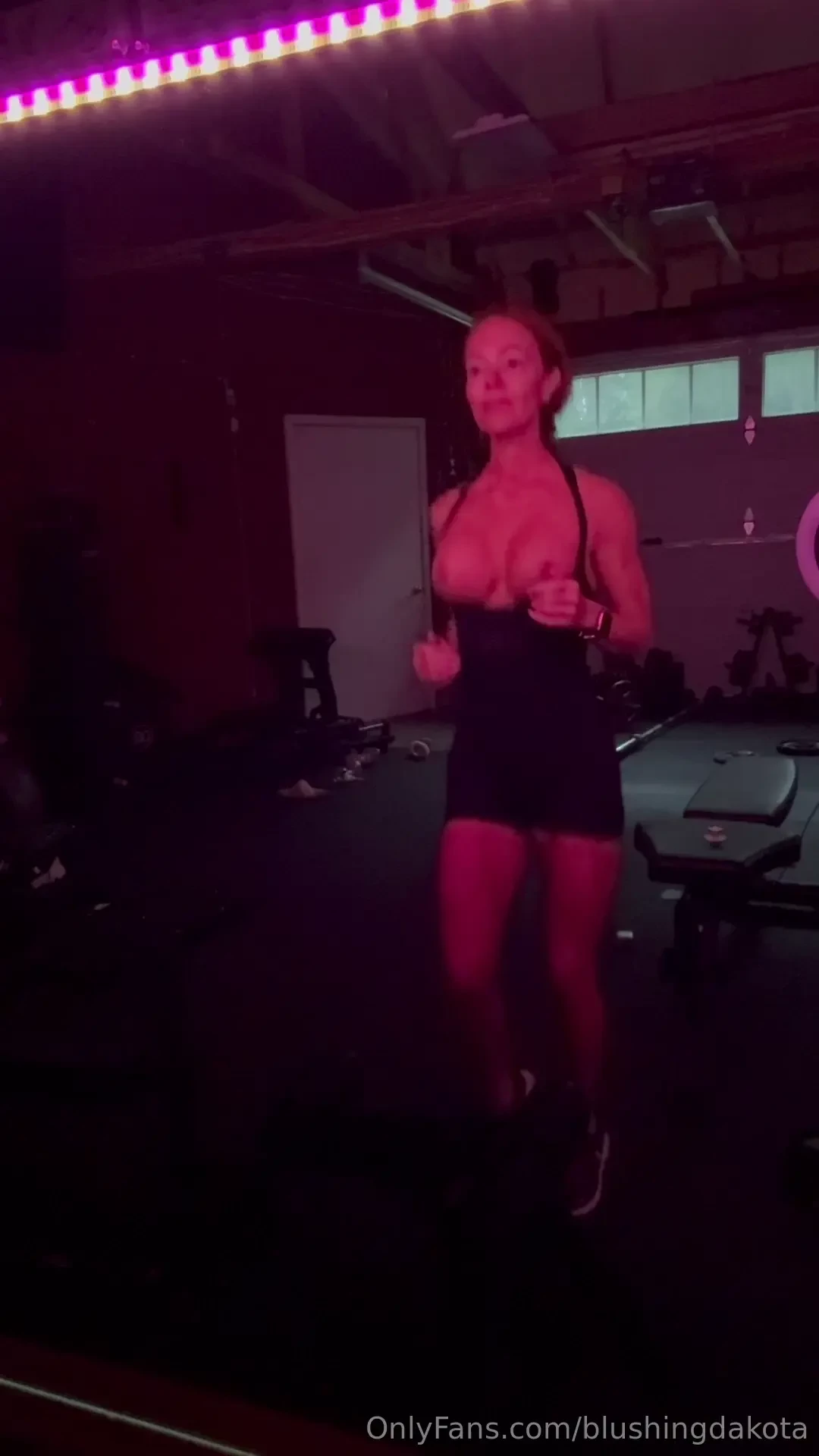 Jogging between sets to get all my steps in for the day how s your 