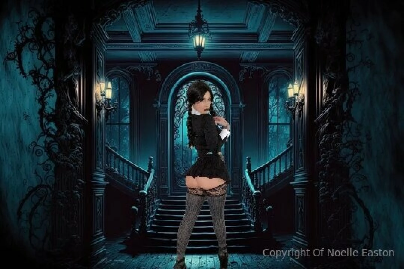 Brand new wednesday addams cosplay cumming soon 