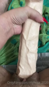 Anyone else have an oversized dildo you stretch yourself out with