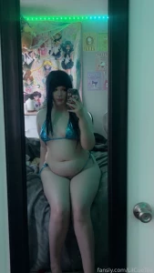 Freebie set bikini microbikini chubby fansly alt kawaii bimbo