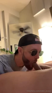 Sucking coryanders a little before we actually started filming