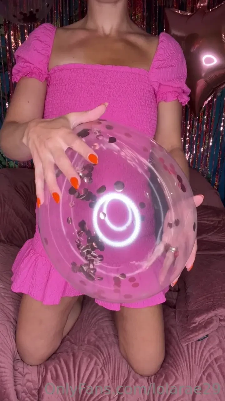 I was just innocently trying to pop this balloon but i sat on it and 