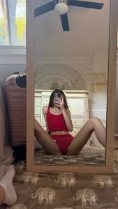 Sat pretty n spread just waiting for a reason to misbehave who s gonna