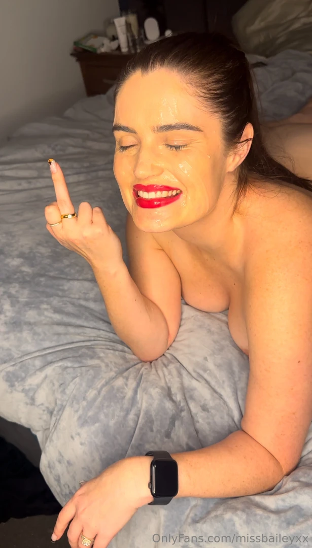 Every now and then we make a blooper at the end of our cumshot reels 