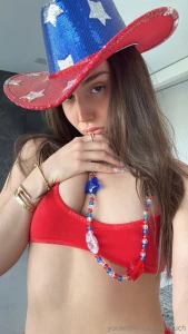 Riding it like a cowgirl