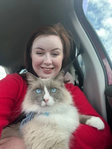 Road trips with my lil kitty cat