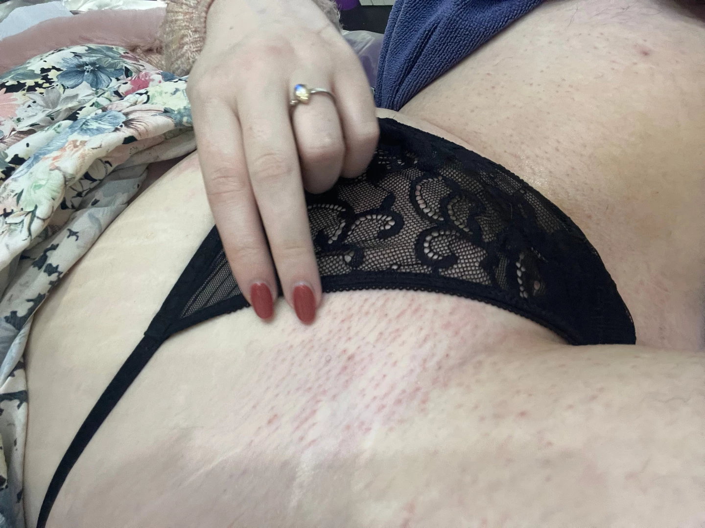 Post-wax check your dms for more hehe part 1 