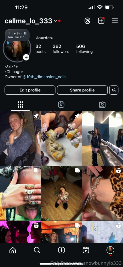 Follow my personal ig account if you haven t found me there already 