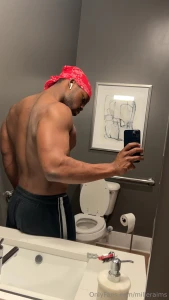 Not the cheek hanging on the sink