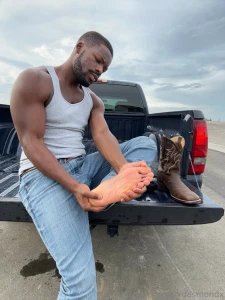 Dirty feet after a long day outside part 2