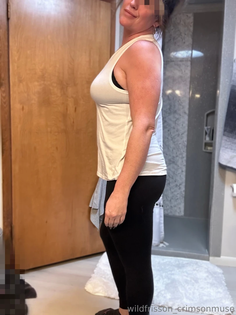 Already showered once today but sports mom mode had me shooting hoops part 2 