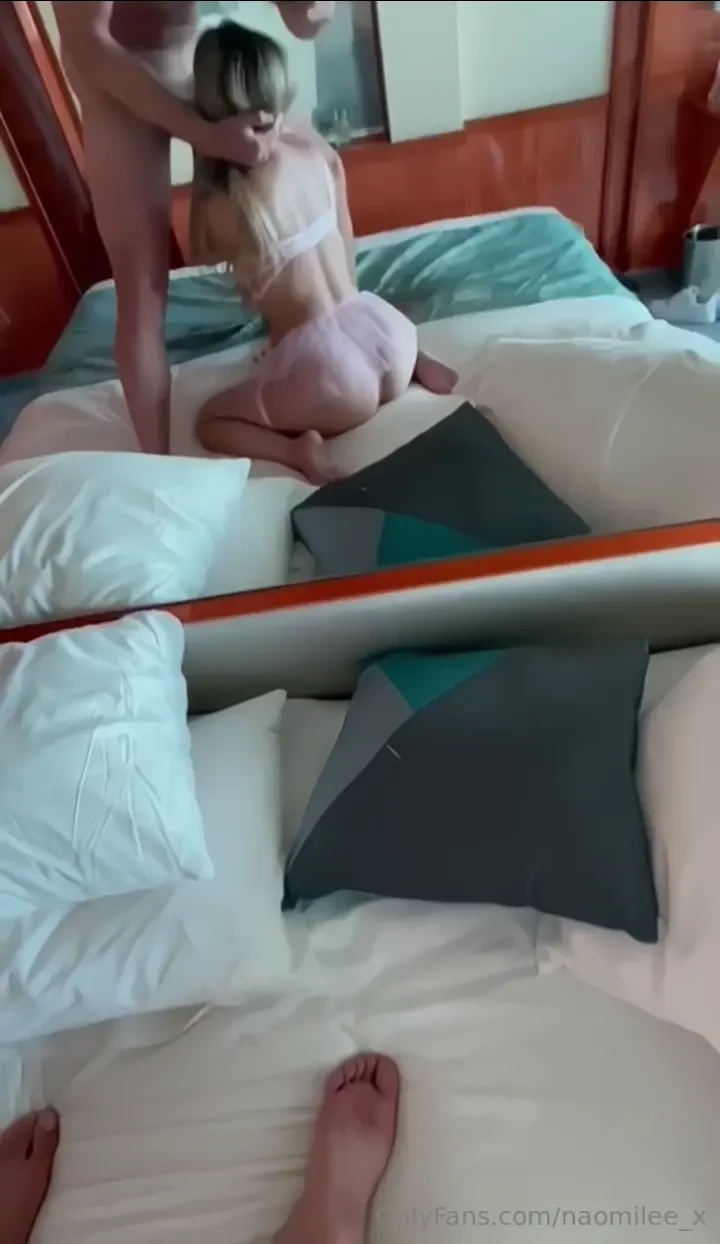 Gave him a blowjob to make up for the distraction 