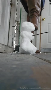 This was fun bye bye snowman lol