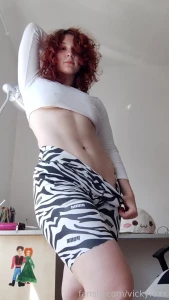 Who wants to be him thick bigass redhead vickyfoxx