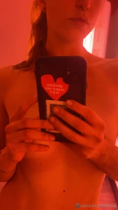 Red light therapy at the gym