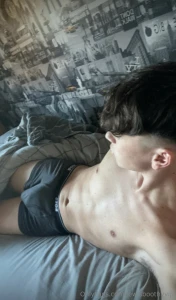 Woke up to a rock hard cock in my pants are you gonna come take care