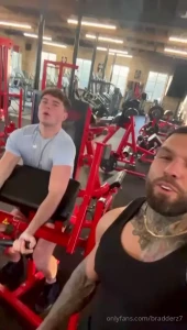 Gym with my brotha