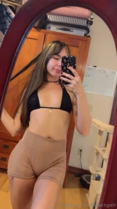 Post-workout and pre-beach buying a bigger mirror