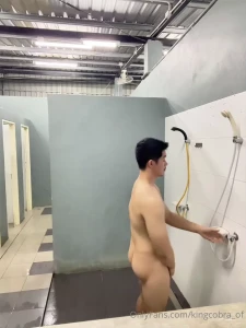 Beach shower room