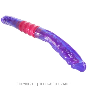 I need this vibrating double ended dildo to fuck myself with my bestie