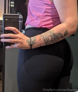Dfyne black leggings reveal part 5