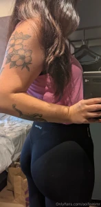 Dfyne black leggings reveal part 3