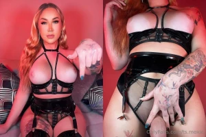 It s time you tried a hung trans domme think you can handle her 8