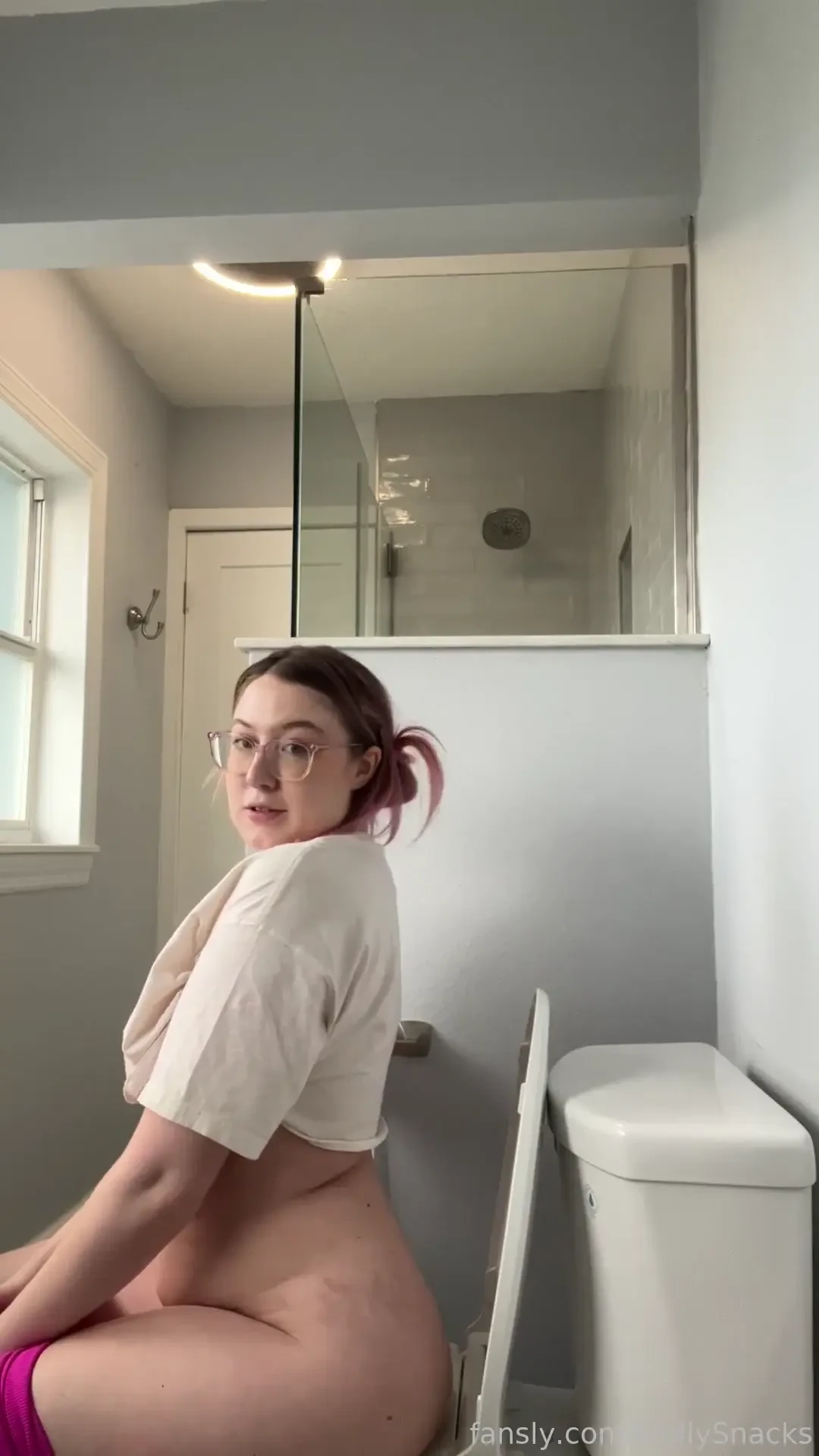 Can you believe it i m actually peeing where i am supposed to for once 