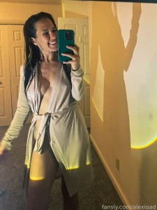 Fresh from the shower wrapped in a robe and feeling way too tempted to part 1