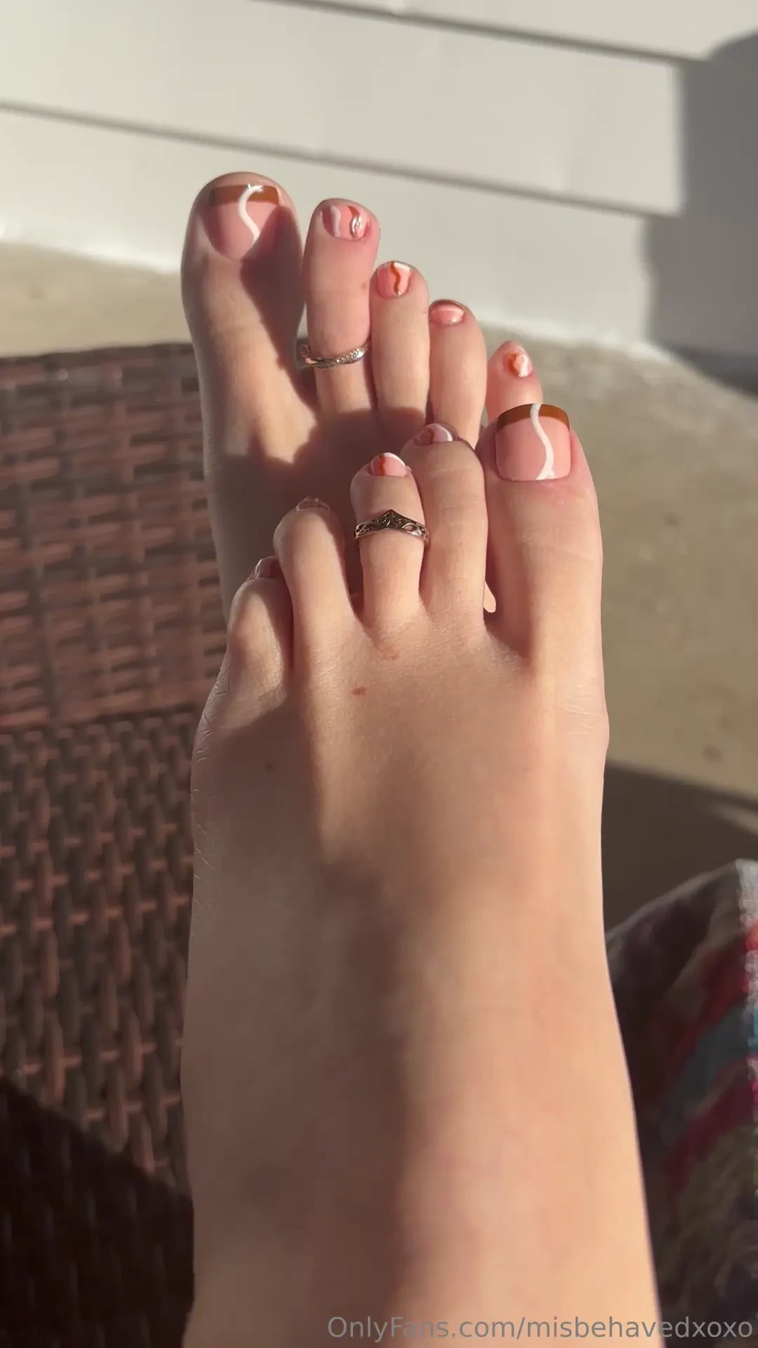 The beginning of my fall pedicures 