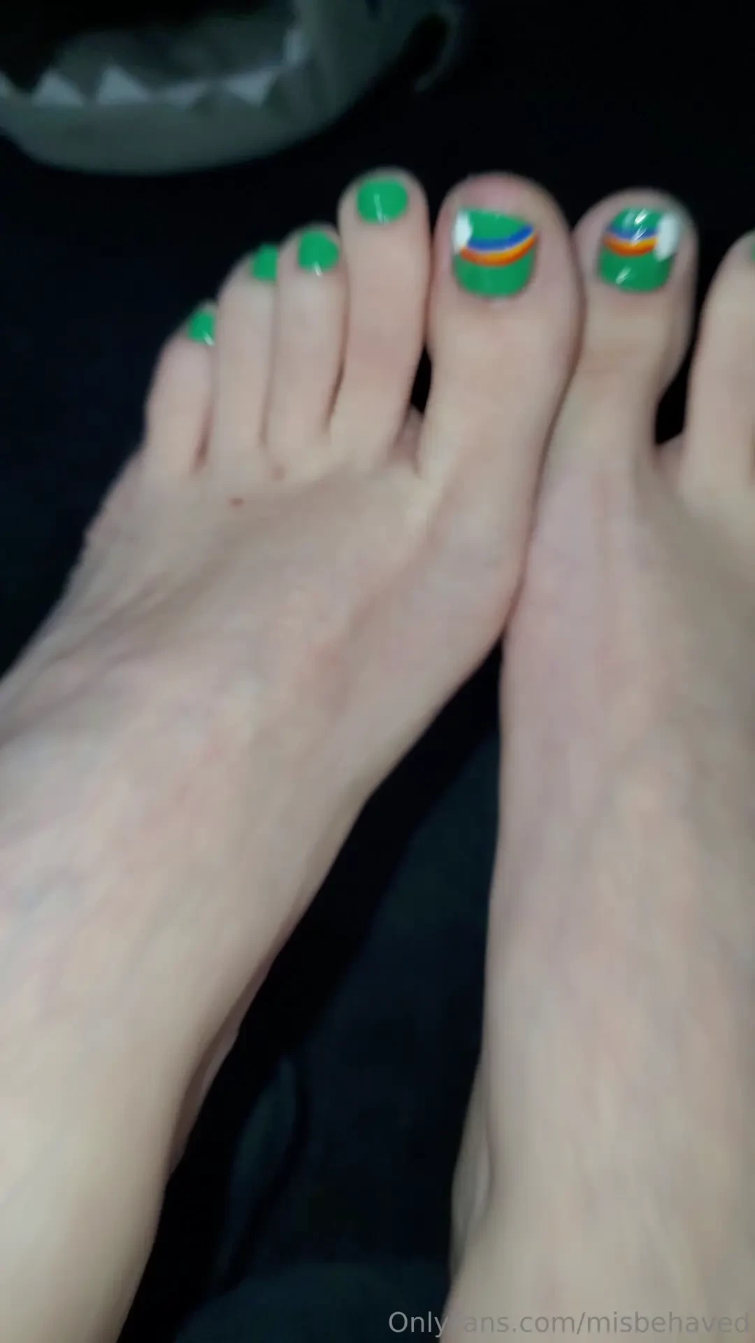 Look how cute my little rainbow is 