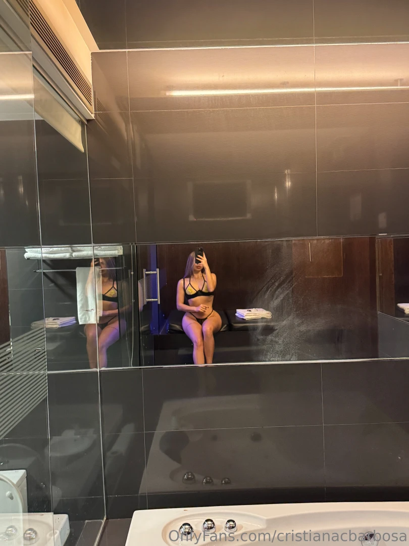 Just me lingerie and the heat of the moment 