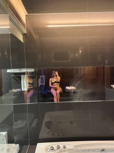 Just me lingerie and the heat of the moment