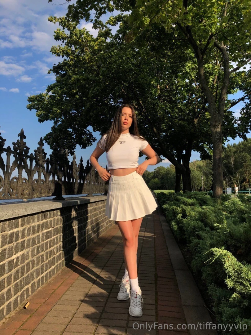 Perfect weather for a short skirt 