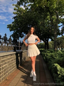 Perfect weather for a short skirt