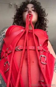 I love playing with rope tying you up so tight you can t move without