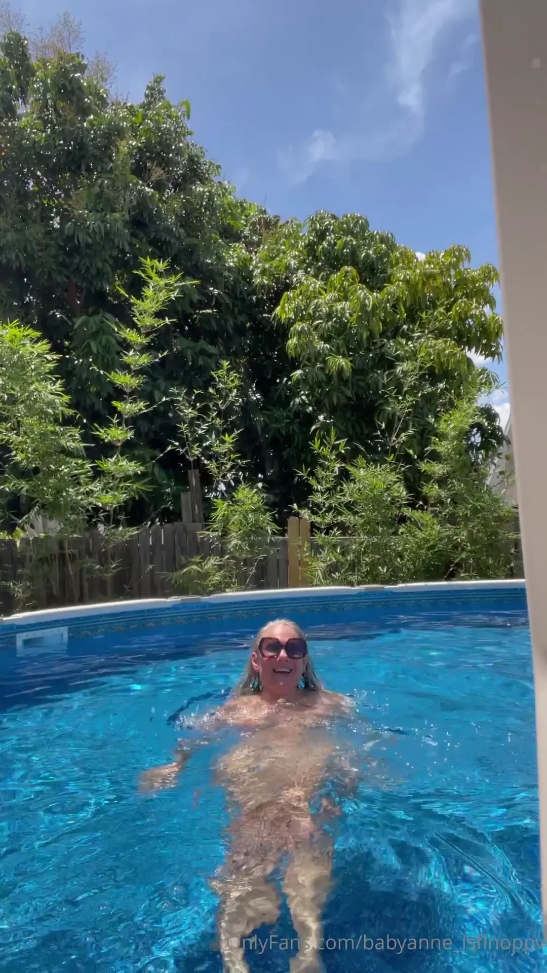 Always clothing optional in my pool part 1 