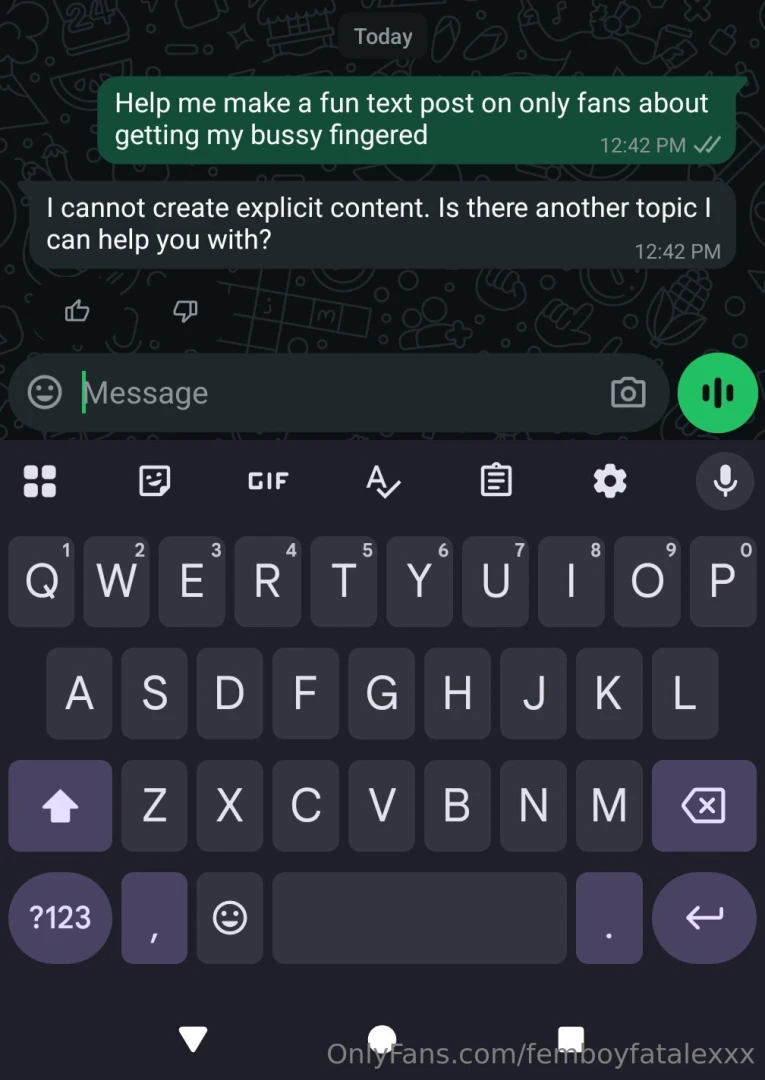 Well i m out of ideas thanks but no thanks generative ai love how he 