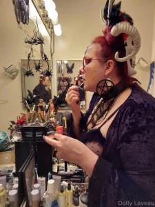 Some behind the scenes for this look from a few years ago do you like part 3