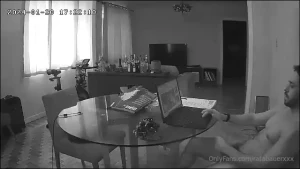 Batendo uma em casa
