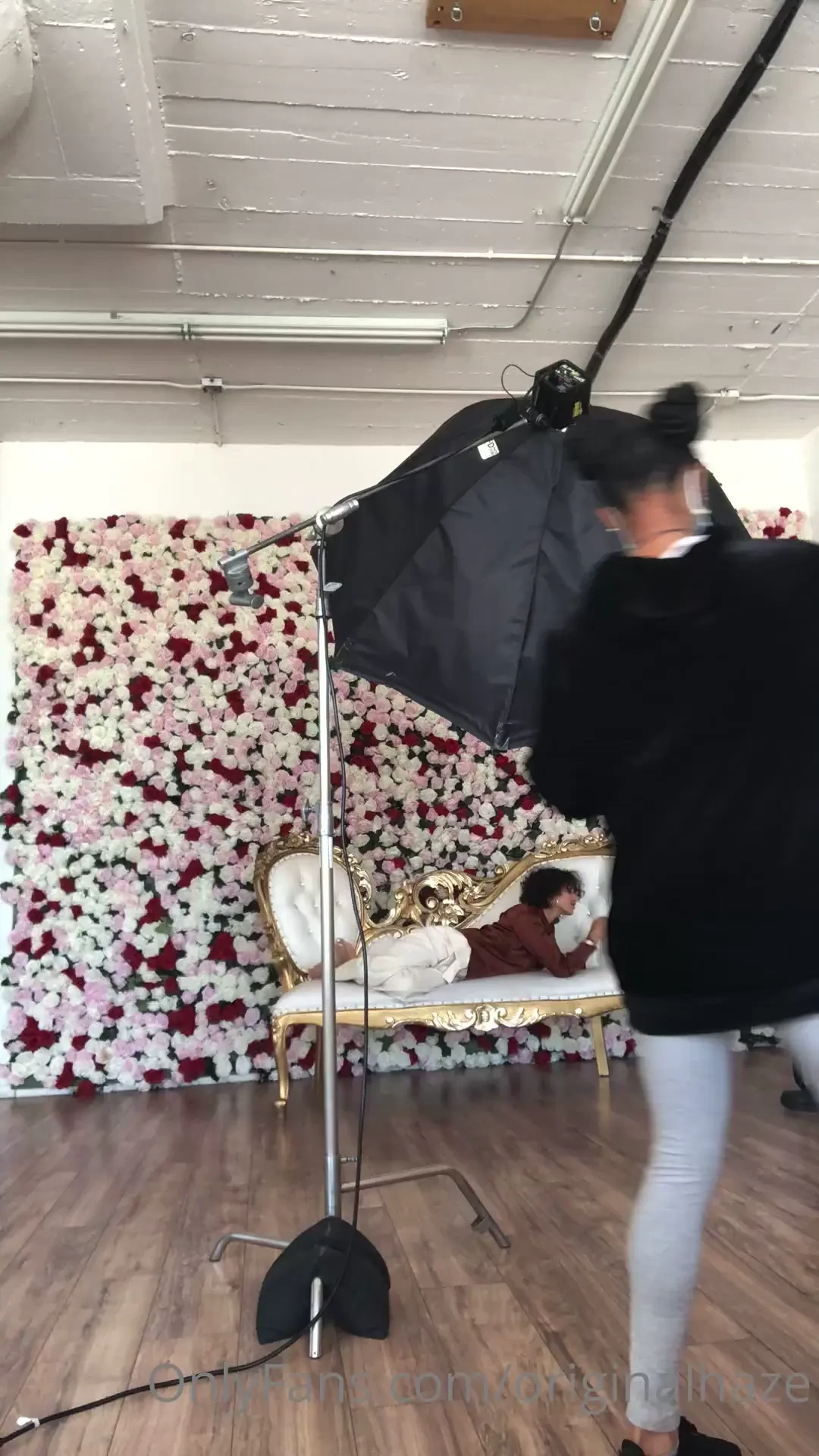 Some bts of the first shoot i styled creative directed and first part 1 